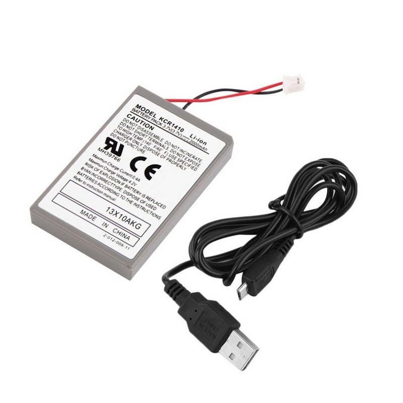 GTF Game Battery 3.7V 2000mAh Replacement Rechargeable Battery for PS4 Controller 3.7V Battery with USB Cable Game Battery
