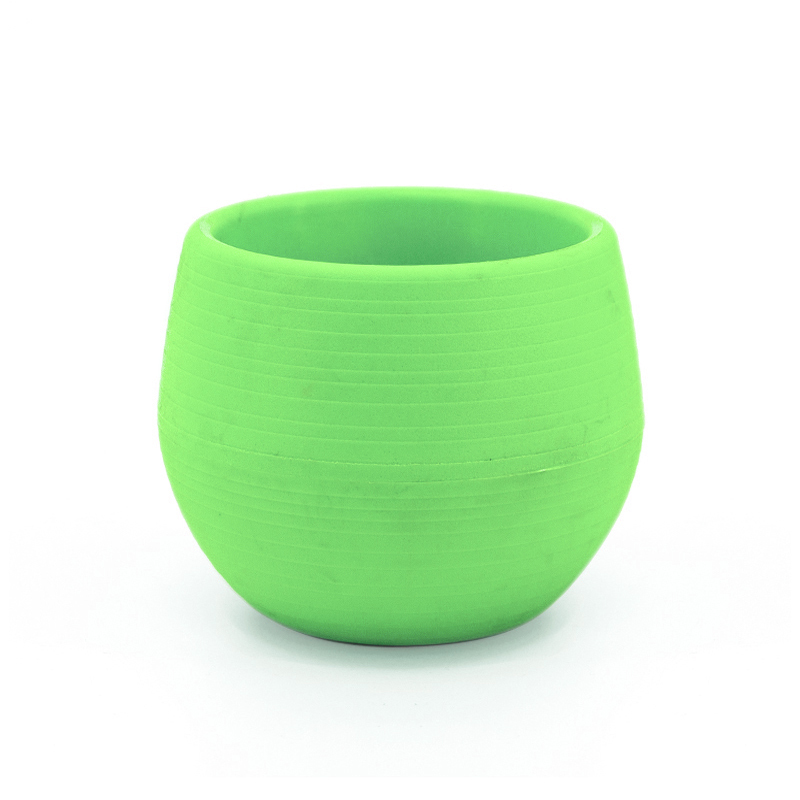 mini fargerike plastplanter blomsterpotte hjemmekontor innredning planter skrivebord blomsterpotter til barnehage saftige planter hjemmeinnredning: Grønn