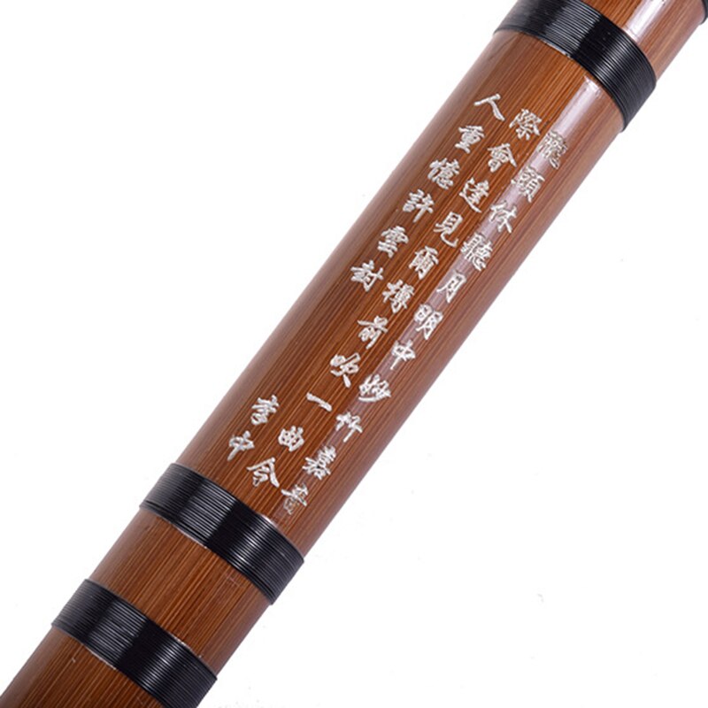 Flauta de bambú Dizi china tradicional hecha a mano, instrumento de viento de madera con guantes, Mini destornillador, funda acolchada para principiantes, Uds.