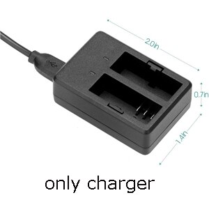 Original SJCAM SJ8 Battery 1200mAh Rechargeable Li-ion Battery for SJ8 Pro/SJ8 Plus/SJ8 Air Actioin Camera: 1 charger