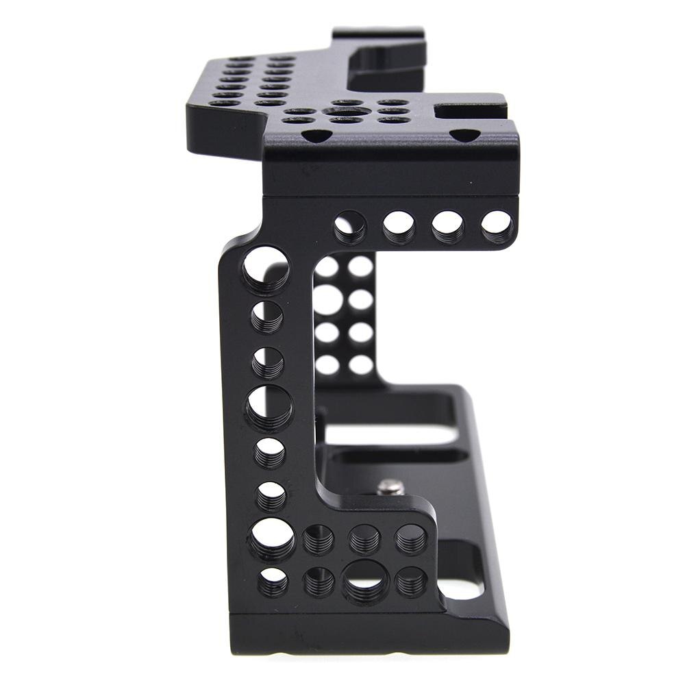 Aluminum Alloy DSLR Camera Cage Video Stabilizer for Sony A7II/A7III/A7SII/A7M3/A7RII Camera With Cold Shoe Mount