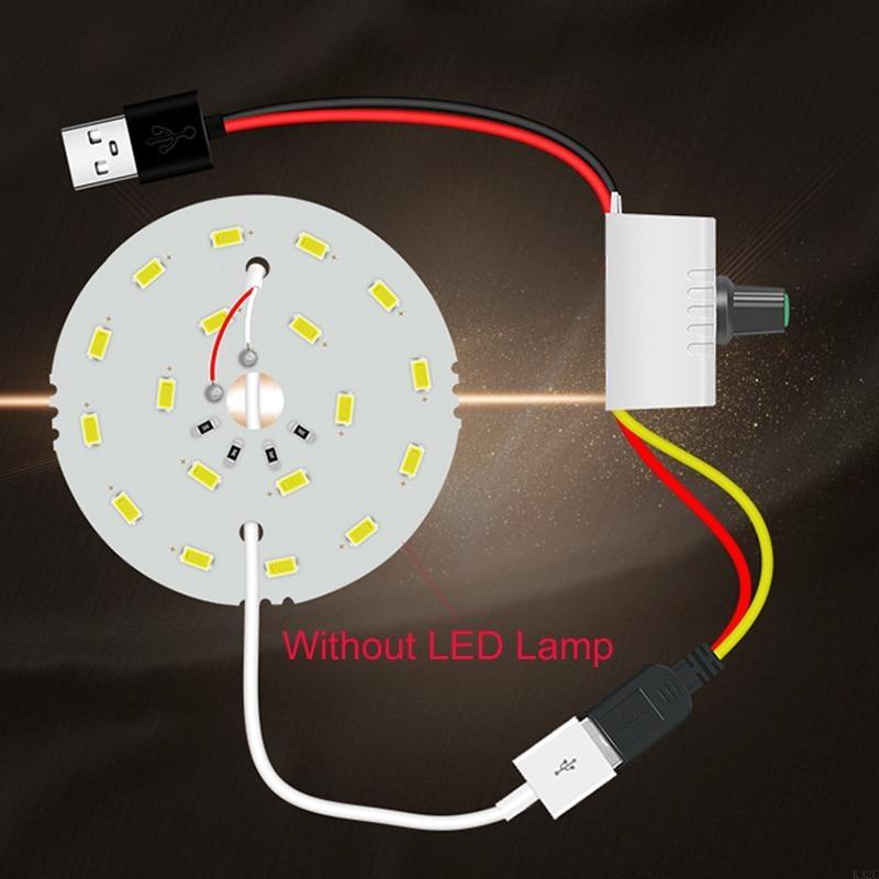 K32C USB Adjustable Switches Controller Connector For LED Strip Lights USB Fan