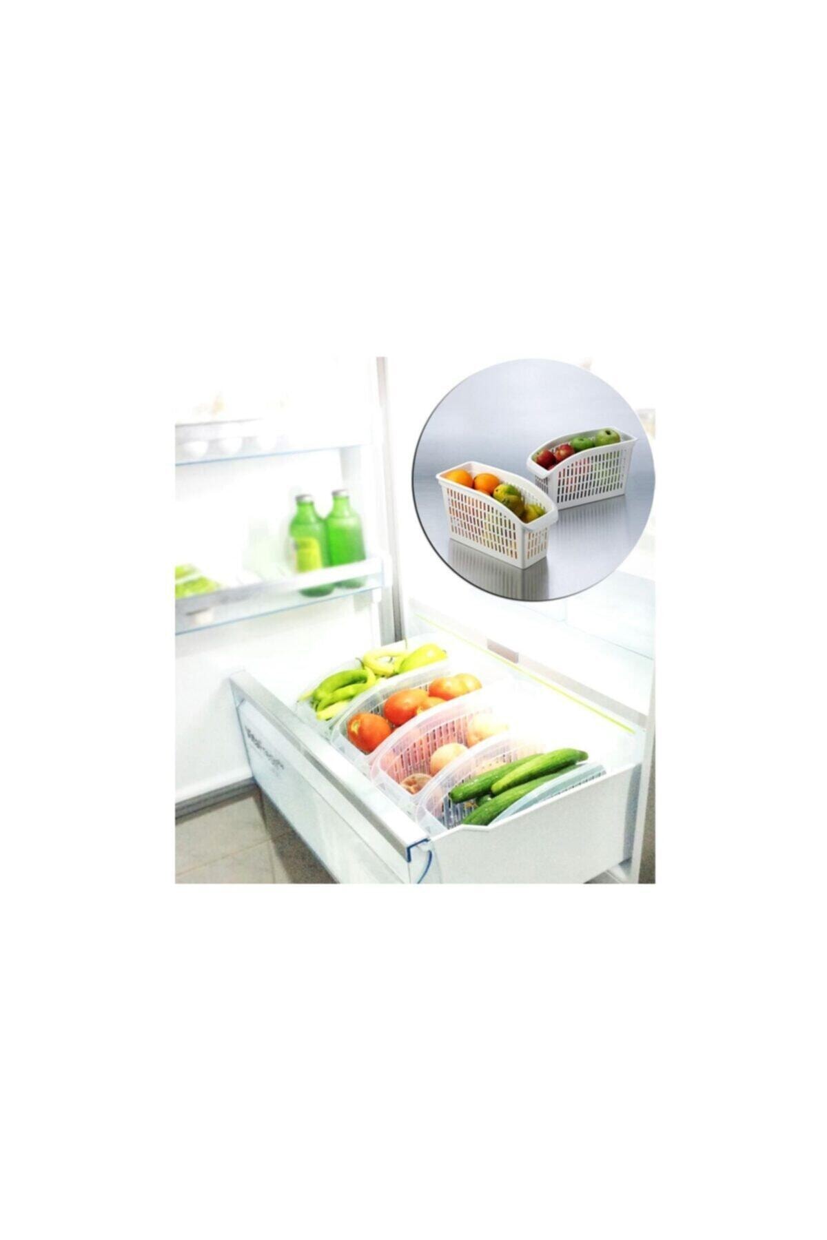 Panier de rangement pour réfrigérateur de cuisine, 5 pièces, boîte de rangement réglable, tiroir rétractable, gain de place, support coulissant pour réfrigérateur