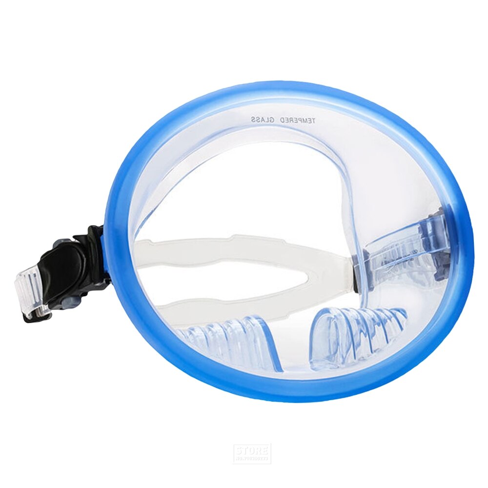 Adult Dive Mask Swimming Tube Underwater Scuba Anti Fog Snorkeling Respiratory Masks Goggles Glasses Dive Equipment: M1332 Light BU Mask