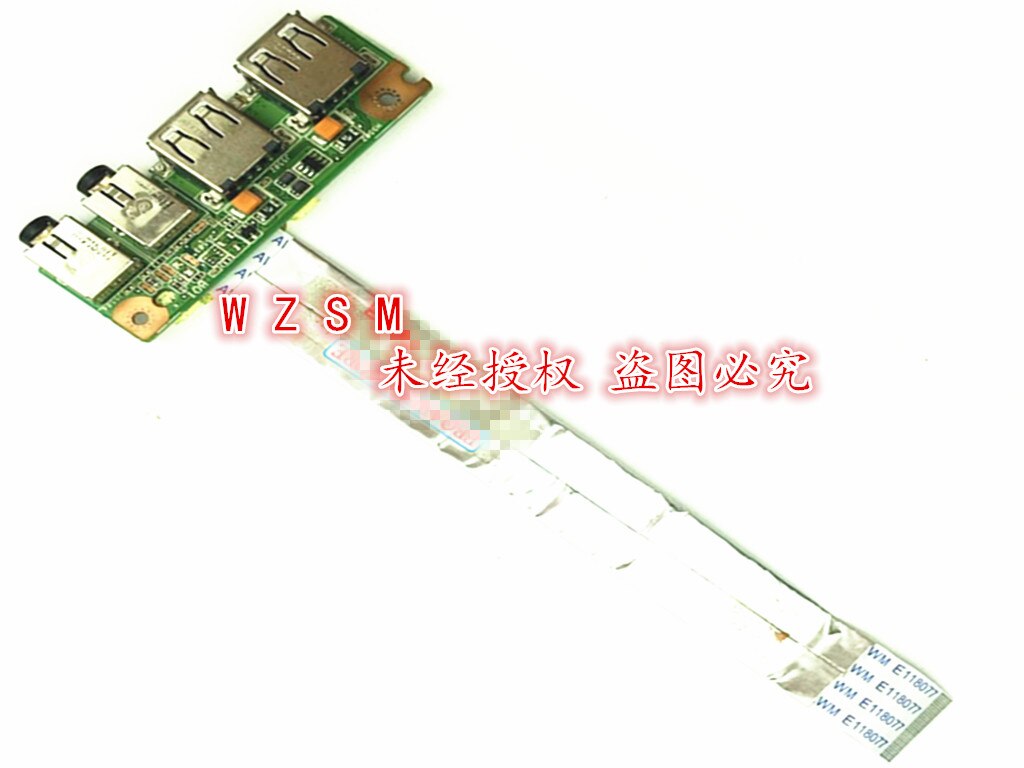 original USB AUDIO JACK BOARD FOR ASUS K53 A53S X53S K53S K53SD K53SV IO BOARD WORKS