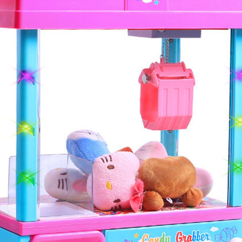 Klo arkadespill candy dispenser for barn mini leketøy automat med lyder
