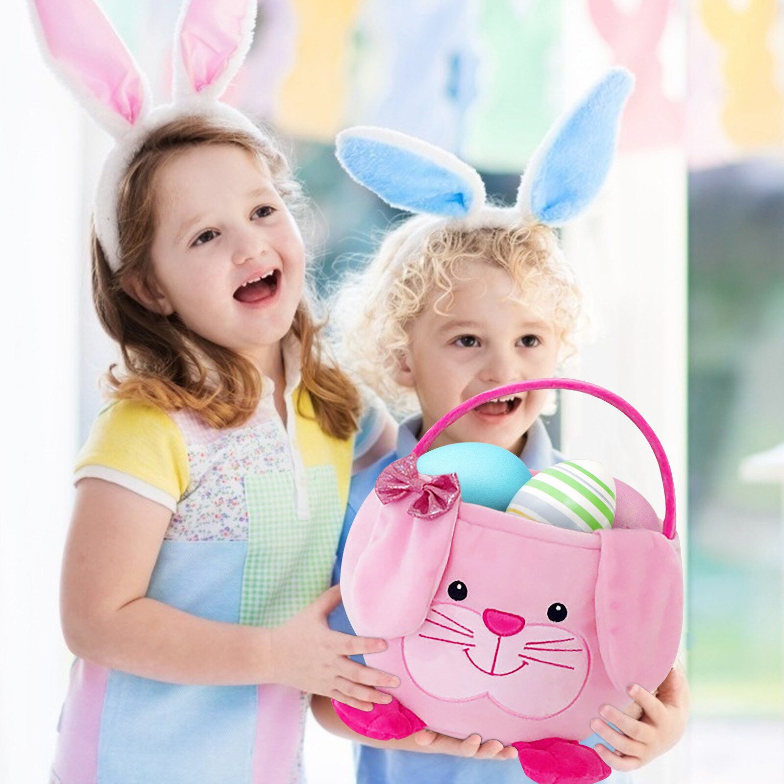 Storage Basket Easter Cute Animal Basket Kids Candy Portable Basket Сумка Для Хранения Children's Candy