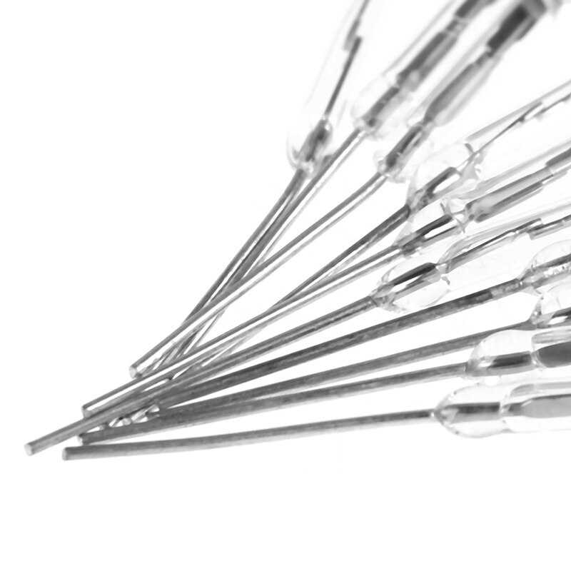 10pcs N/O Reed switch Magnetic Switch 2 * 14mm Normally Open Magnetic Induction switch