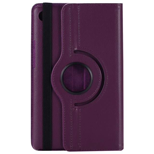Nowy Coque dla Samsung Galaxy Tab 3 8.0 SM-T310 T311 przypadku 360 obrót inteligentny stojak PU etui do Samsung Tab 8.0 T310 T311 360 przypadku: Purple