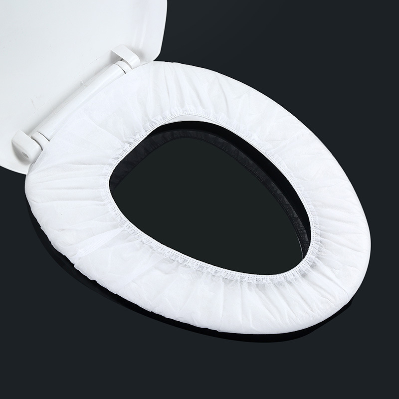 10/5/1 stk engangs toilet sædebetræk mat rejse hotel sanitær sikker ikke-vævet stof bærbar toilet pad badeværelse tilbehør
