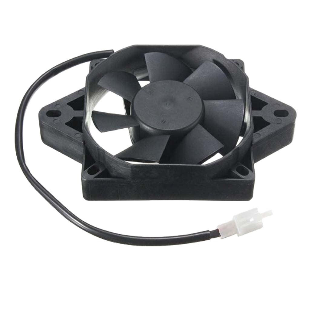 12V Radiator Cooling Thermo Electric Fan For 150cc-250cc Motorcycle Bike ATV