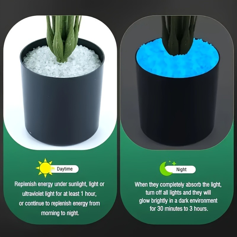 1000 sztuk 3-5 mm mini świecące kamienie żywiczne robić dekoracji ogrodu sukulentowego mikro krajobraz bonsai dekoracje ścieżka akwarium Dom dekoracje