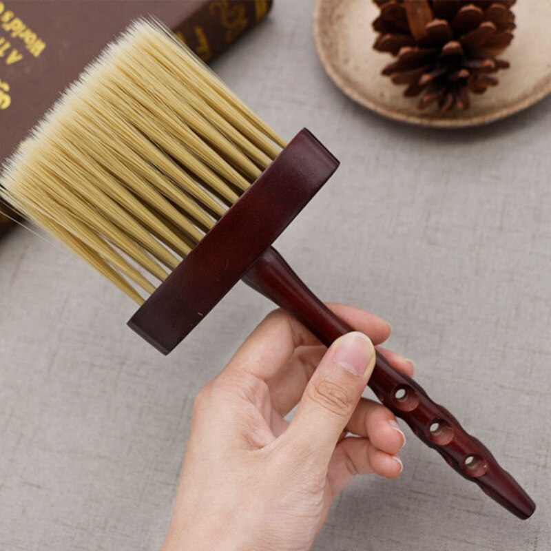 1 brosse douce pour cheveux cassés, brosse de nettoyage du cou, salon de coiffure, outils de coupe de cheveux