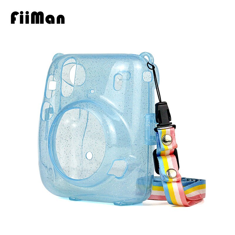 Voor Instax Mini 11 Kristal Transparante Beschermhoes Cover Tas Voor Fuji Fujifilm Instant Camera Tas Instax Mini 11