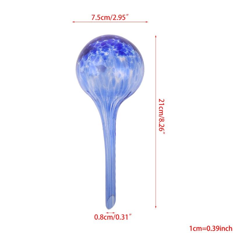 Hydro Globes Mini Automatic Watering Bulbs, 2 Piece Deluxe Set