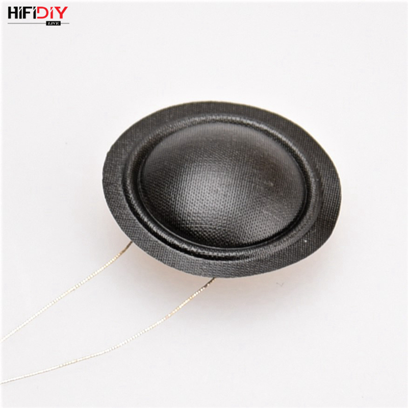 HIFIDIY LIVE 1 inch 25.4mm 25.5mm Tweeters Spreekspoel zwarte Zijde Membraan Treble Speaker Reparatie accessoires DIY Onderdelen 6 ohm 15 w