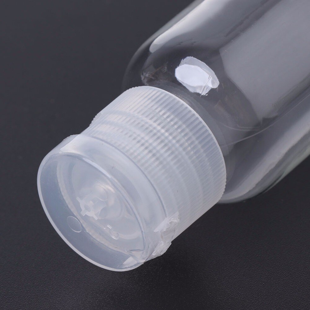 50pcs 50/60/100ml Empty Lotion Bottle Refillable Clear Plastic Small Liquid Bulk Containers for Travel Lotion Shampoo