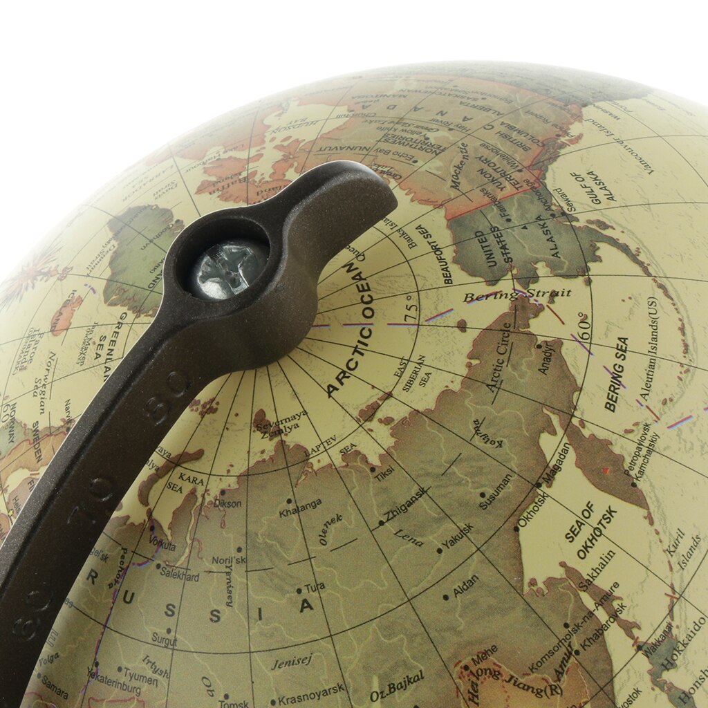 14CM World Earth Globe Map Geography Globes for Desktop Decoration Education Home Office Aid Miniatures Kids