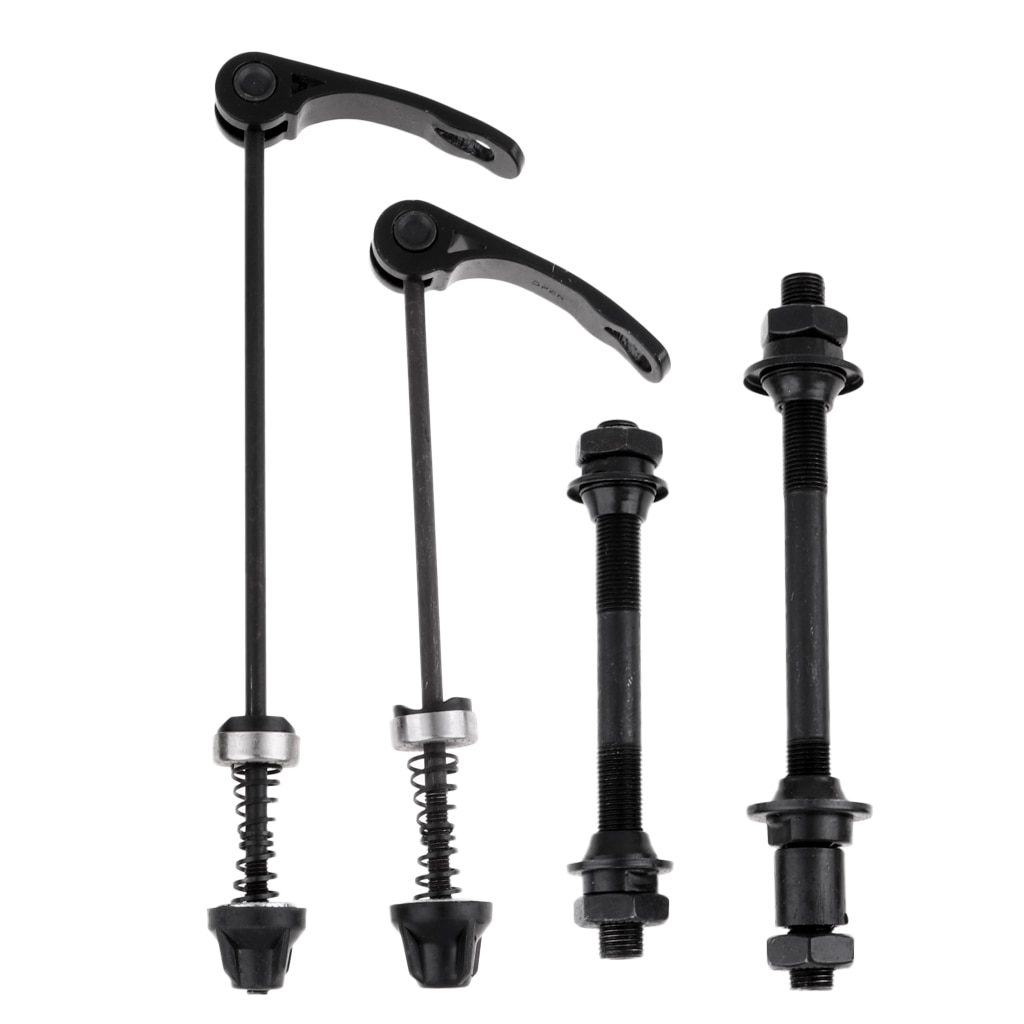Ultraleicht Achse Quick Release Hohlwelle Spieße Vorne Hinten Fahrrad Achse Rad Naben MTB Mountain Road Bikes