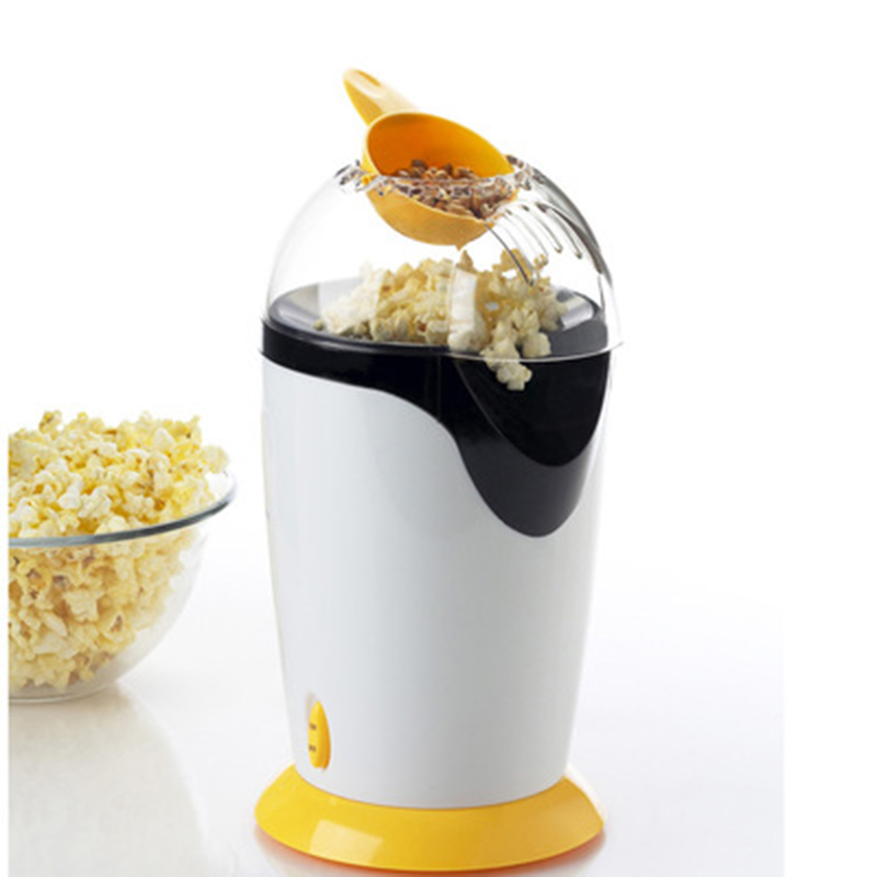 Mini macchina per Popcorn per uso domestico asciugacapelli elettrico con piccola friggitrice senza olio di mais