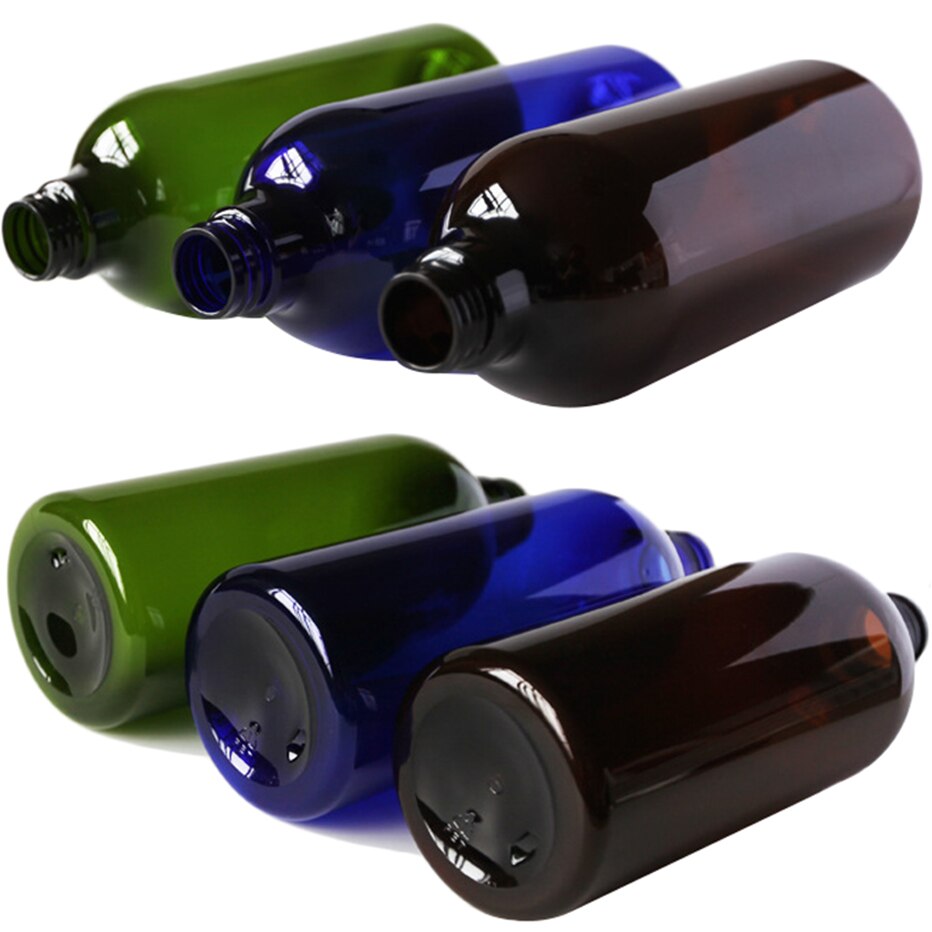 1000ml Shampoo Body Wash Hair Conditioner Press Bottles Soap Dispenser Liquid Lotion Container Bathroom Shower Refillable Bottle