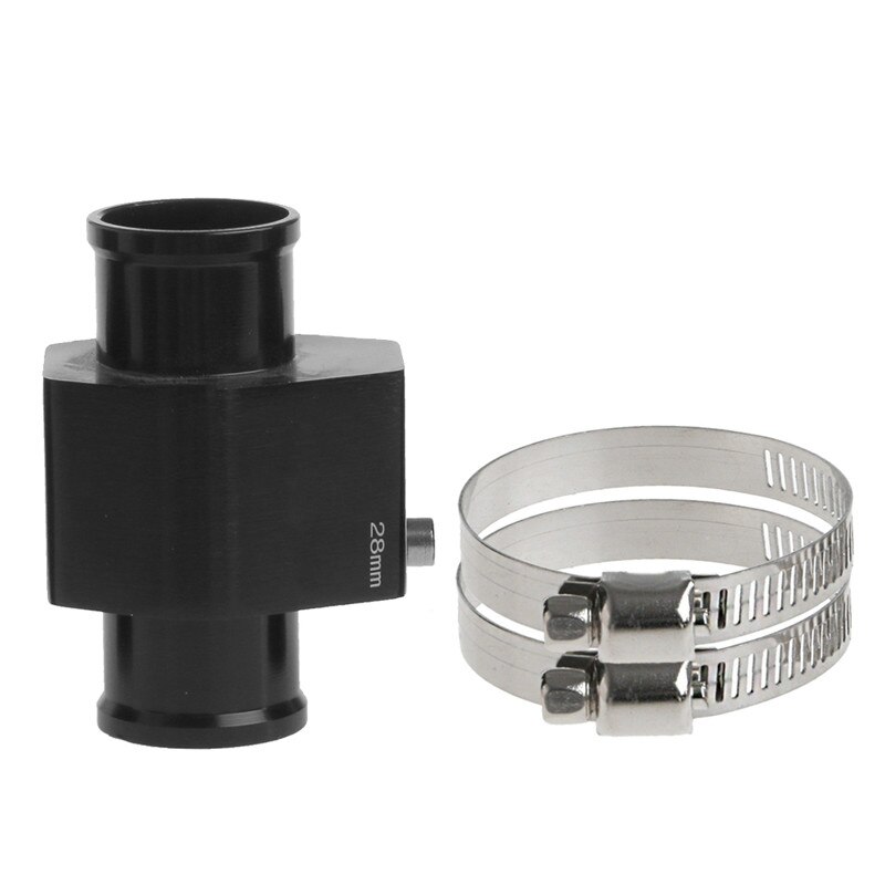 Auto Wasser Temperatur gemeinsam Rohr Sensor Messgerät Kühler Schlauch Adapter Größe 28/30/32/34/36/38/40mm: 28mm
