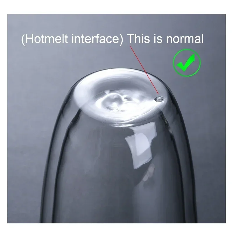 80ML/150ML 2-18szt. Podwójna ścianka Szklana filiżanka robić herbaty Kung Fu Przezroczysty kubek robić kawy Mleko Woda Wysokie borokrzemiane szkło Zestaw robić picia herbaty