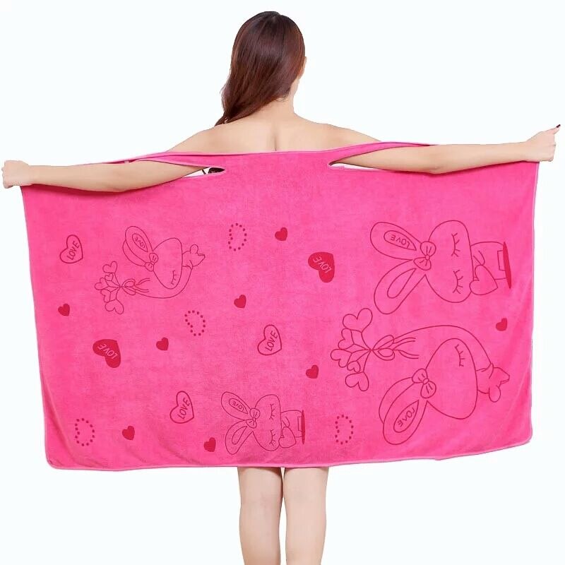 Serviette de bain absorbante enveloppée poitrine peignoir de bain serviette de bain en coton pour femme adulte doux non pelucheux jupe de bain à séchage rapide