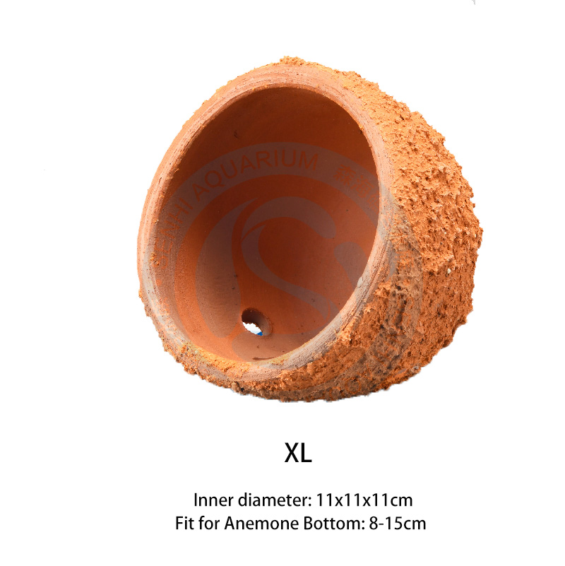 Aquarium Reef Tank Anemone Nest Prevent Running Away Clay and Live Rock Made: XL