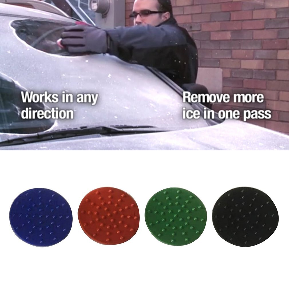 Cone Shaped Ice Scraper Window glass cleaning tool scraper Outdoor Funnel 1pcs Snow Remover Car Tool