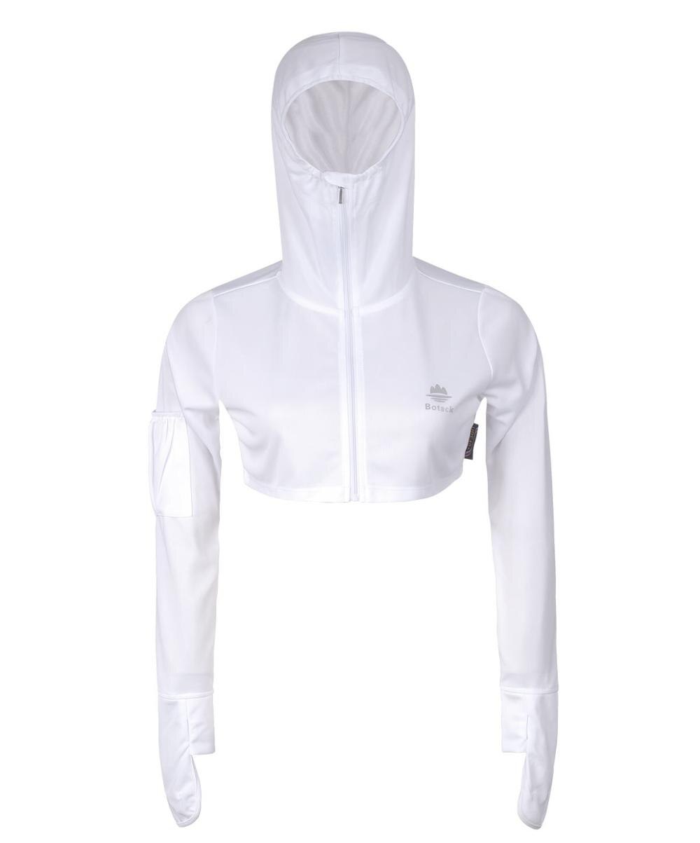 Protector solar de pesca para mujer, ropa UV ultrafina de secado rápido, transpirable, para acampar, escalada y senderismo: Beige / L