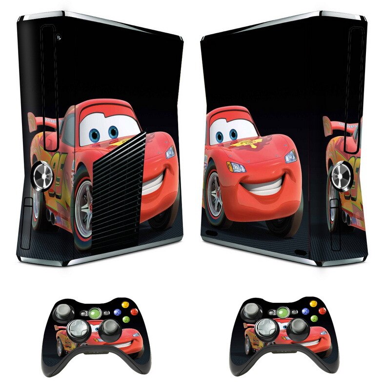 Ku er mei Xbox 360 Slim Console di Gioco Full Body Protettiva Film di Coppa Del Mondo di Gioco del Calcio di Adesivi Colorati: PT XBOX SLIM 140