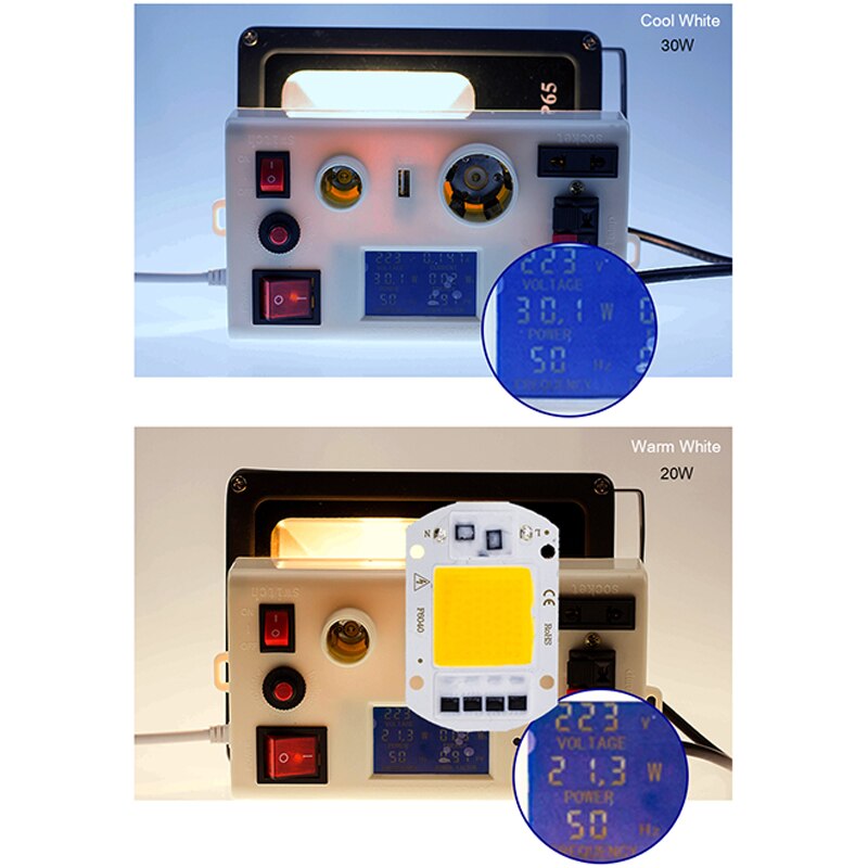 KARWEN 4 Stck LED Kolben lampe Chip Birne Y27 Y32 3 W 5 W 7 W 9 W 220 V Real Energie Eingang IP65 Für draussen LED-lampe Flutlicht