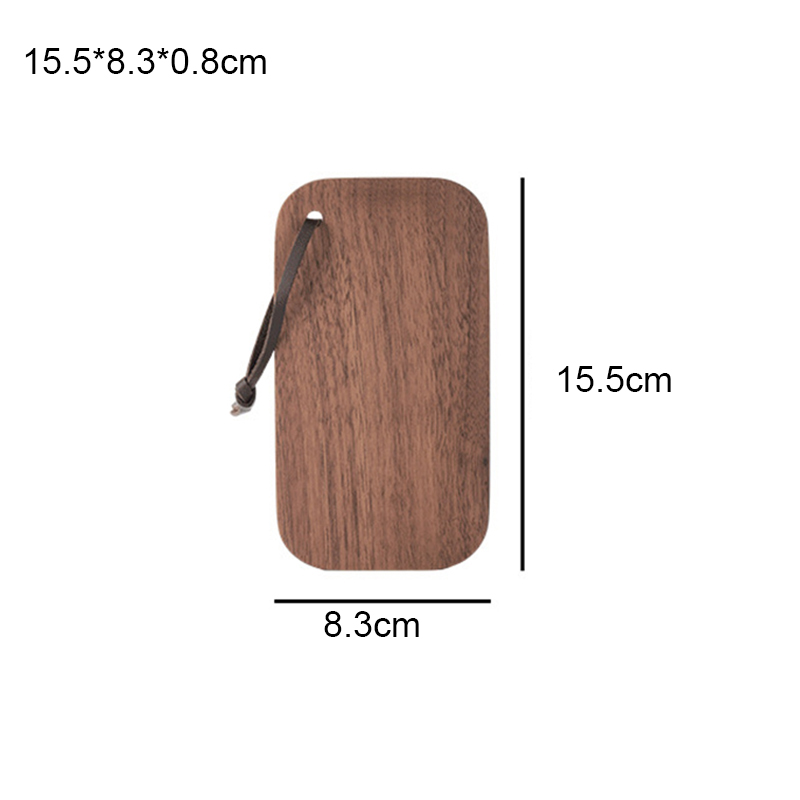 Planche à découper de camping en bois, décoration de cuisine, petit album en bois, escalade de service pour camping-car, fournitures de cuisine, de gril: BLANC