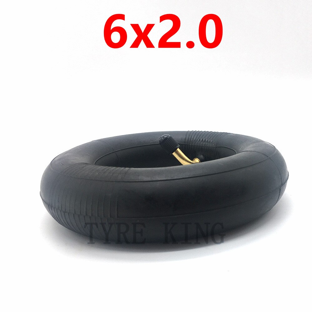 6x2 Tires 6 Inch Pneumatic And Solid Wheels for Electric Scooter Wheelchair F0 Cart 6*2 Explosion-proof Tyre Parts: inner tube