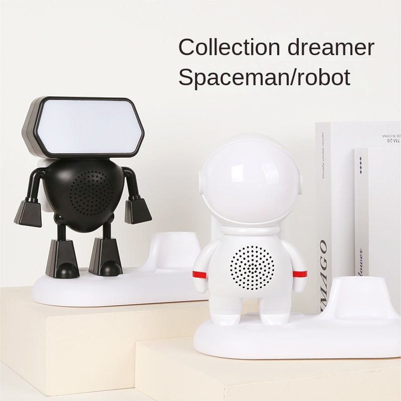 Spaceman Bluetooth Audio Colorful Good Sound Subwoofer Robot Multifunctional Speaker
