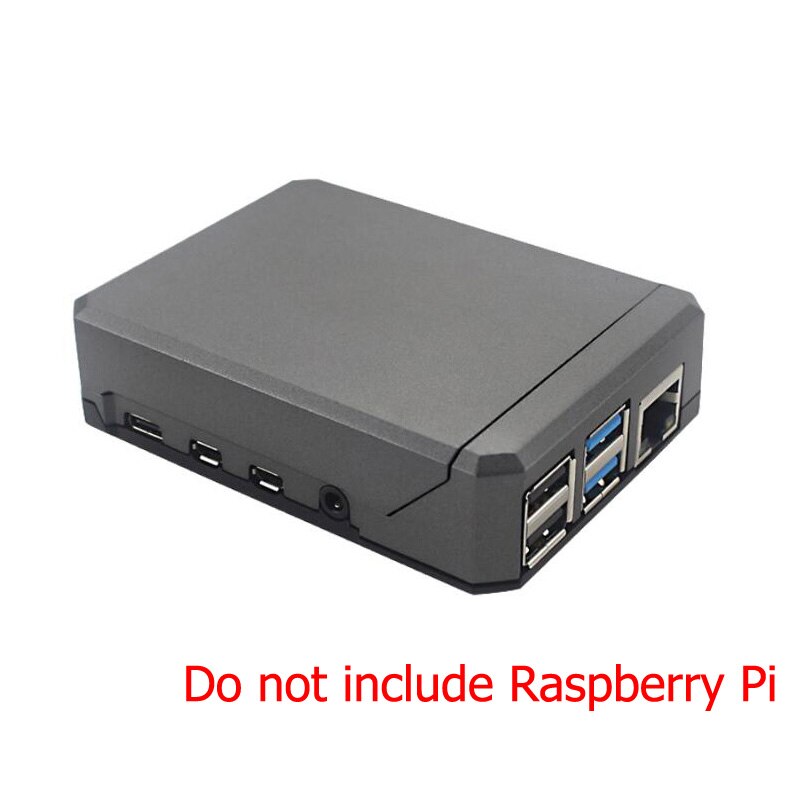 Raspberry Pi 4 model B aluminum alloy case slider magnetic suction case , for Raspberry pi 4B