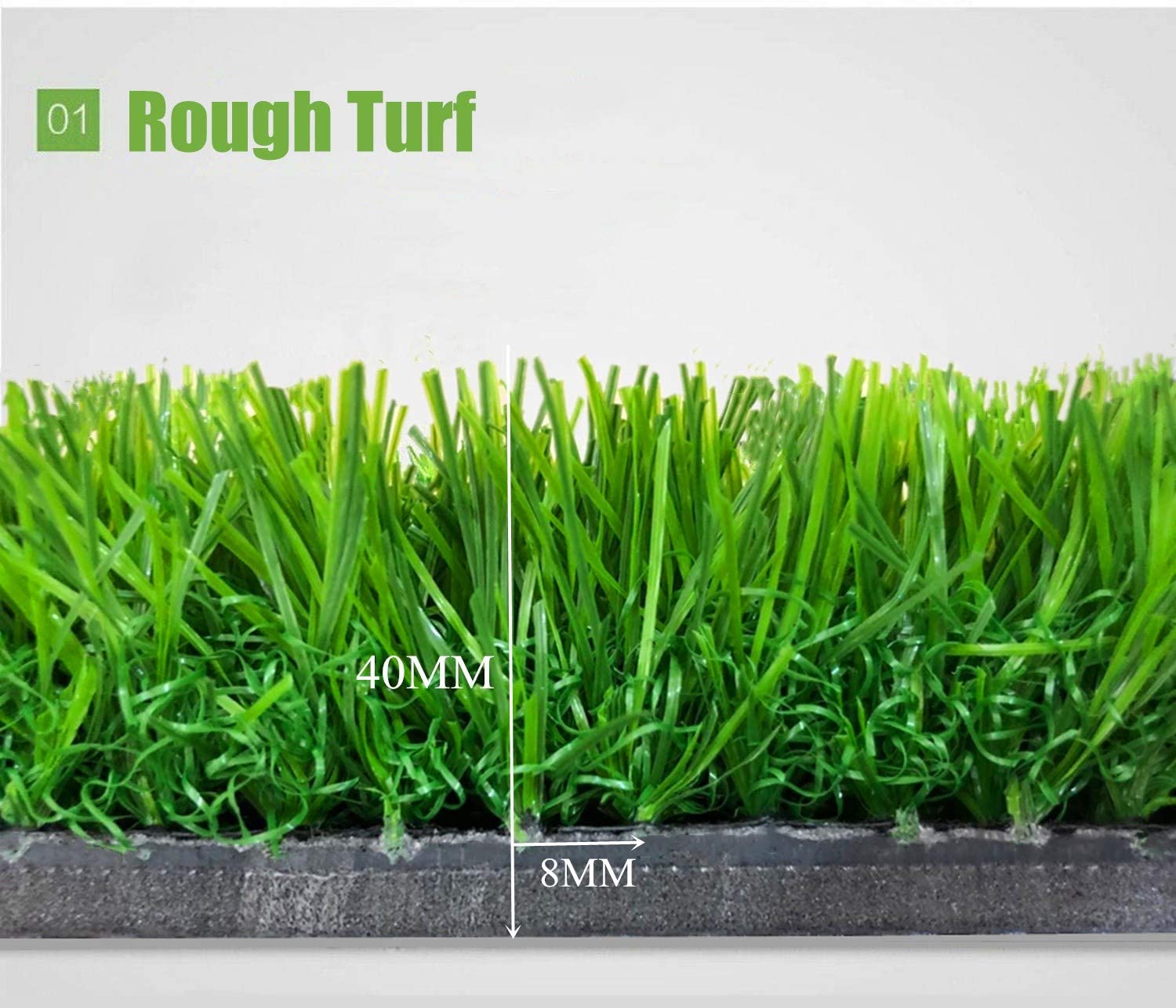 Anti Slip Golf Training Mat for Swing Detection Hitting Batting Training Pad Indoor Sports Aids Practice Tool