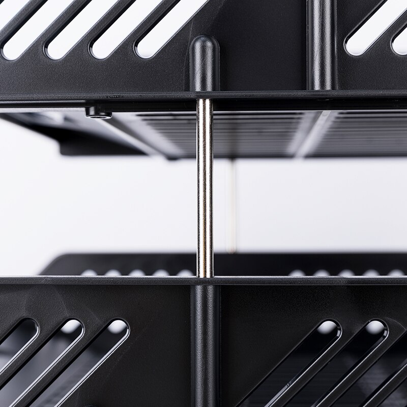 3 Tier Document Letter Trays Holder Desk Organizers Plastic Office Stackable Desk Shelf Rack for Filing Paper, Bills, Letters