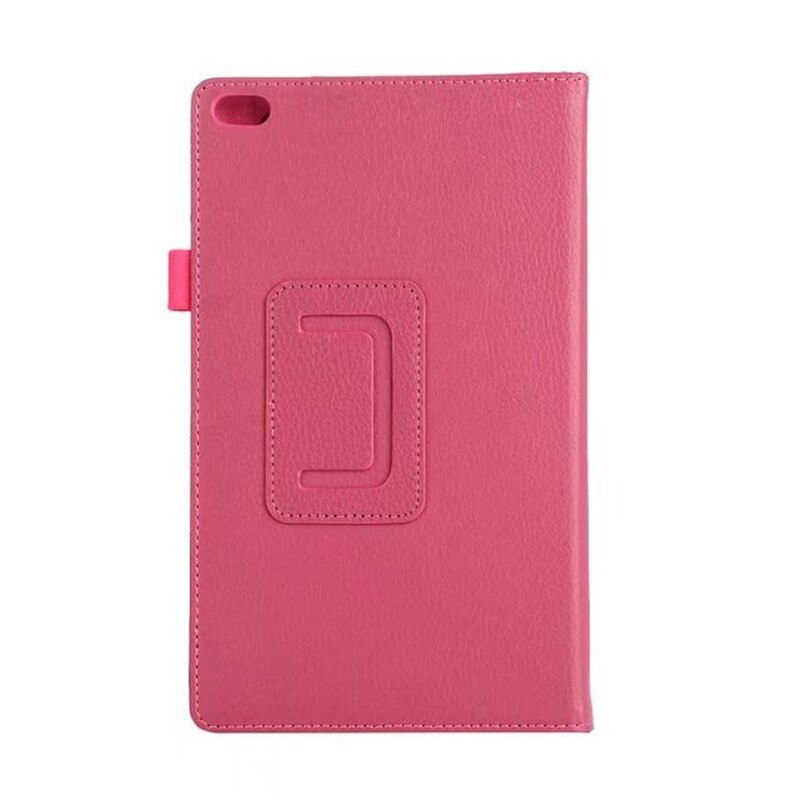 Pour Lenovo Tab 4 8 Plus TB-8704X TB-8704F TB-8704N Housse Folio PU Étui En Cuir pour Lenovo Tab4 8 Plus Étui Pour Tablette: rose red