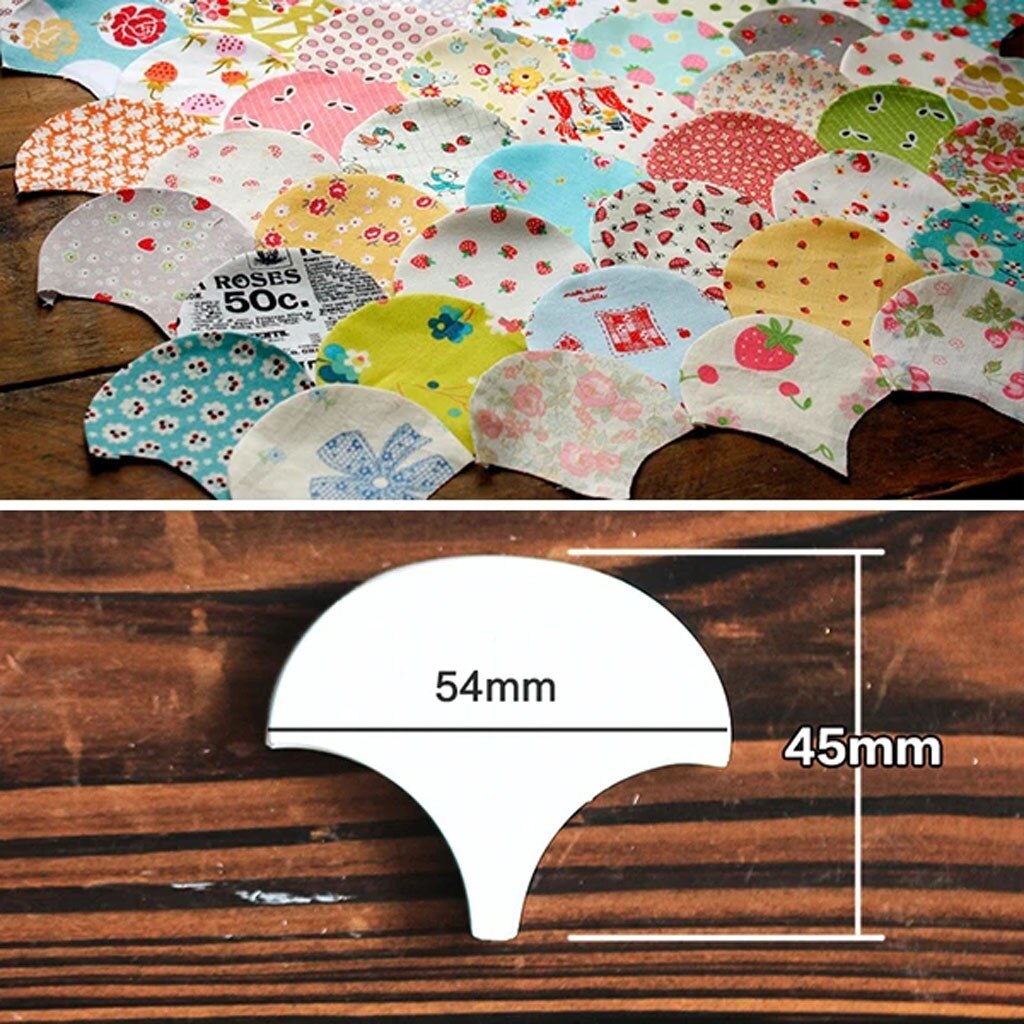 100pcs Flower Paper Templates Piecing Patchwork Template Paper Plate Paper Mold For Diy Sewing Quilting Diy Patchwork Tools #J20