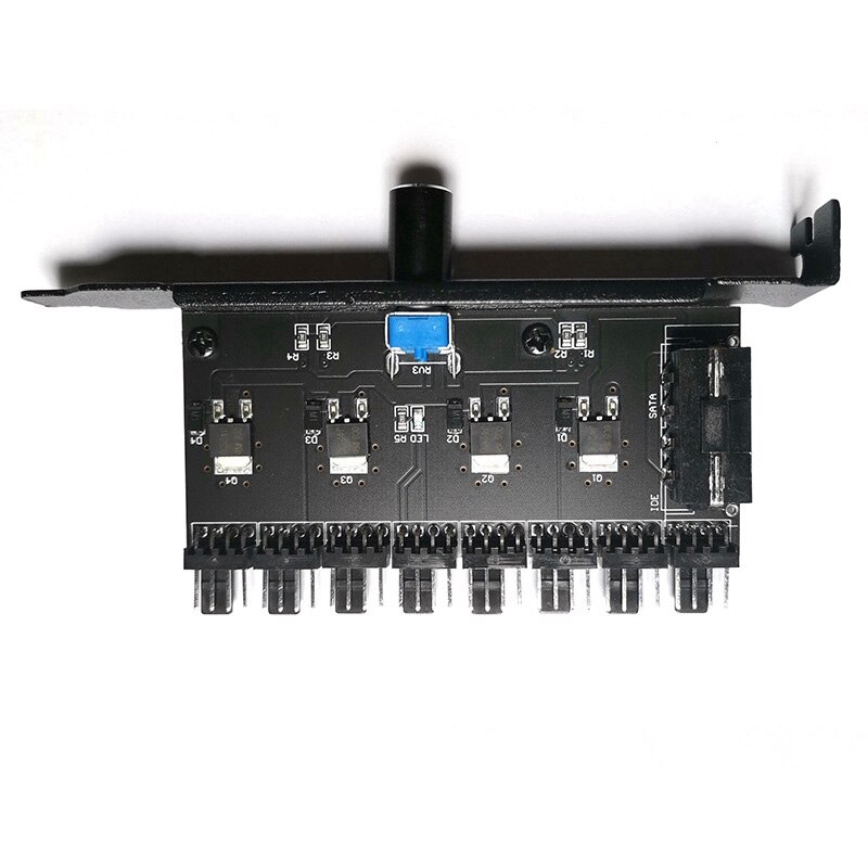 Pci Fan Speed Controller Enkele Controle Ide Interface Hub Computer Temperatuurregeling Warmteafvoer Schakelaar Controle