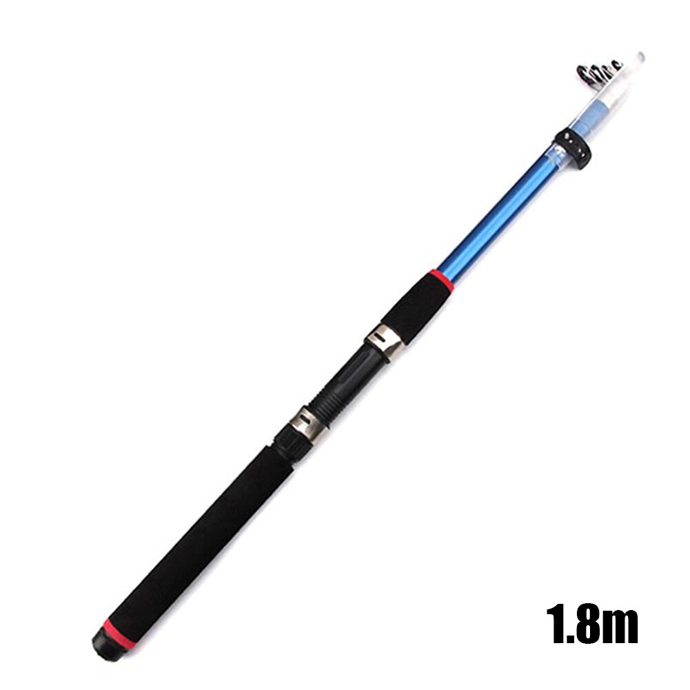 Fishing Rod FRP Telescopic Sea Saltwater Freshwater Portable Fishing Pole YS-BUY: 1.8m