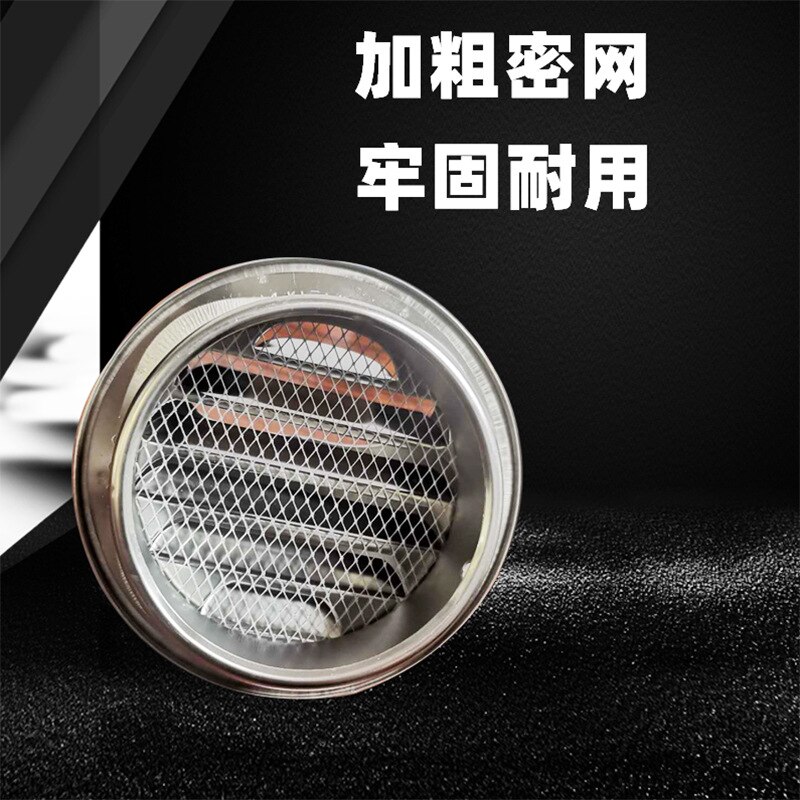 304 Stainless Steel Wind Cap Outdoor Rain Cap Exterior Smoke Vent Wind Cover Bathroom Ventilation Exhaust Cap Artic Air