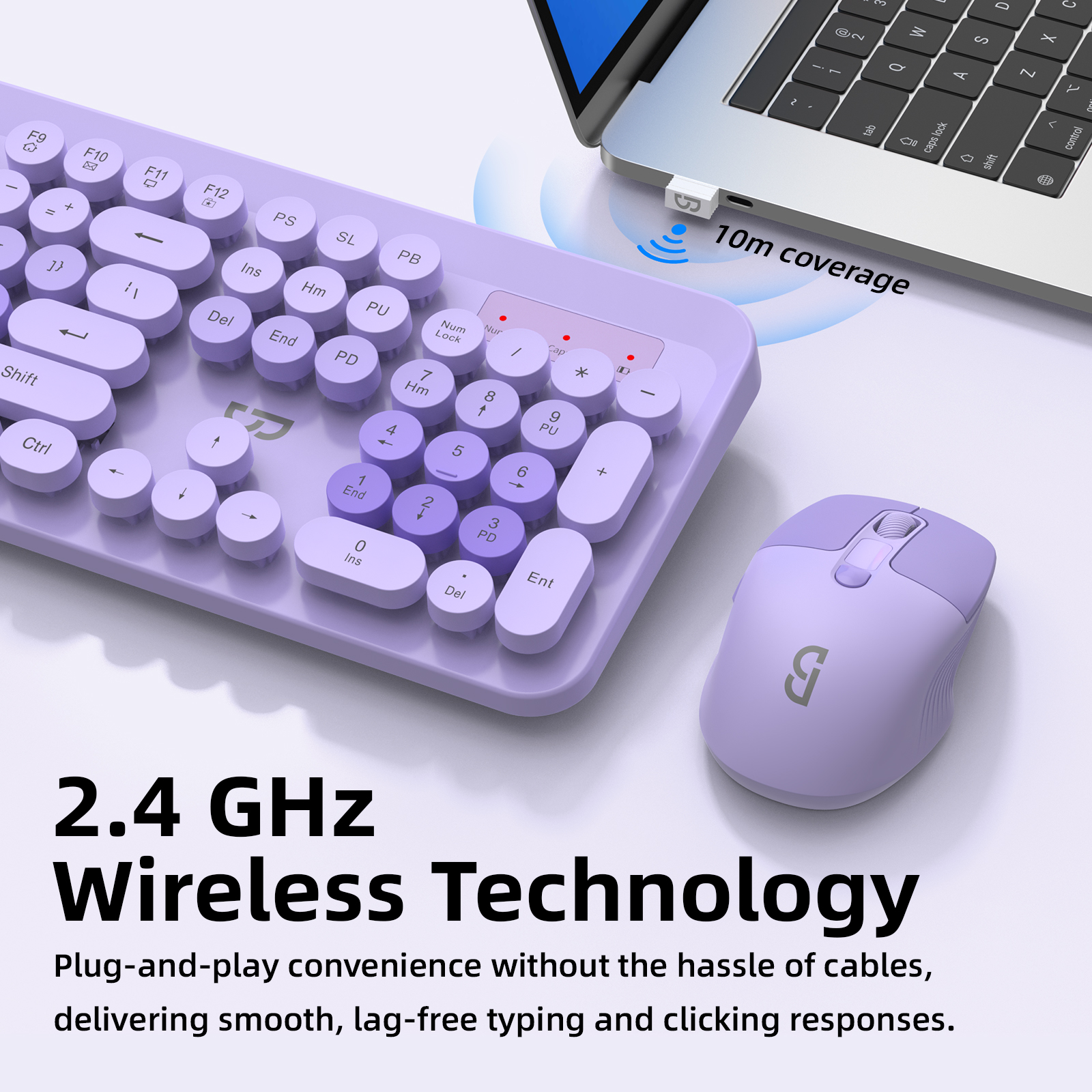 104-Tasten-Membrantastatur, viele Arten von bunten Beleuchtung, LED, weiße Hintergrundbeleuchtung, Gaming und Büro für Windows- und iOS-Systeme