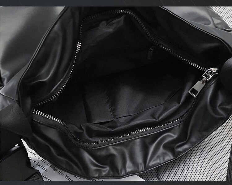 Bote Tasche mit großem fassungsvermöGen, originalmarke, funktional, modisch, Straße-Stil, japanischer werkzeugtasche, koreanischer reflektierender schultertasche