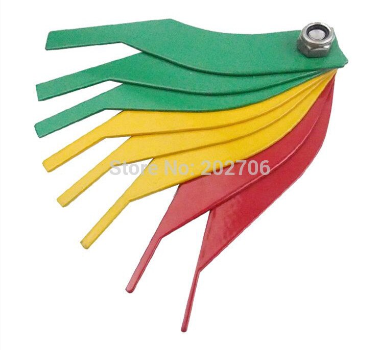 Pied à coulisse de frein en acier inoxydable pour disques de frein disques outils de mesure frein à disque épaisseur jauge griffe longueur 50mm/80mm: thickness type
