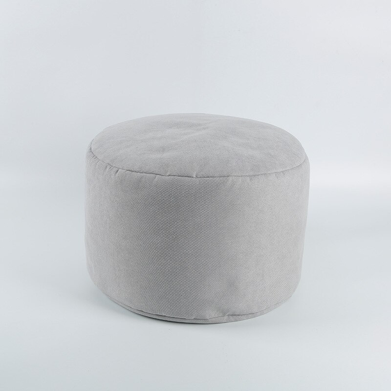 Kids Bean Bag Sofa Stoel Ligstoel Bank Poef Zetel Woonkamer Meubels Zitzak Bed Poef Bladerdeeg Couch Tatami: light grey filled