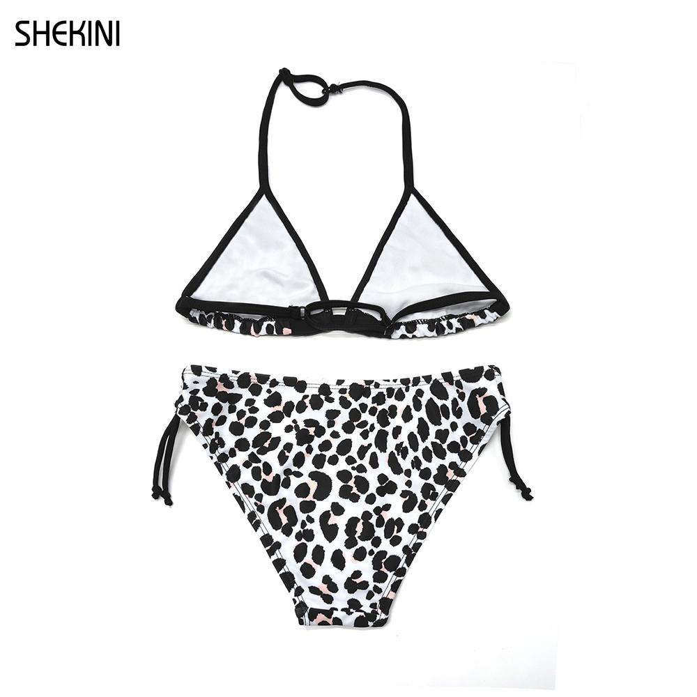 Shekini Meisjes Badpak Halter Driehoek Bikini Leuk Grandado