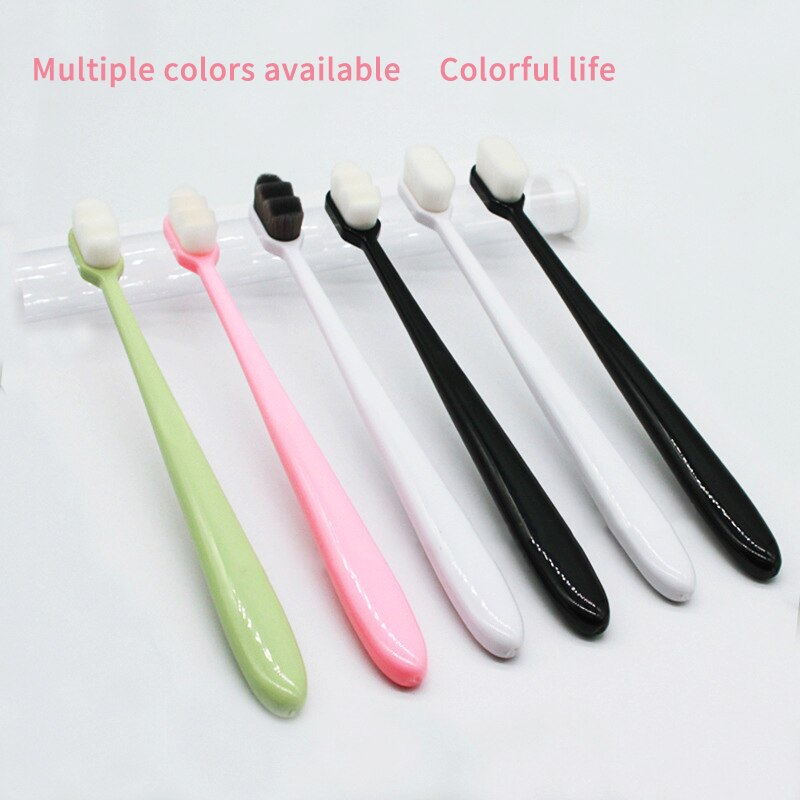 1 Pcs Ten thousand hair toothbrushes pregnant women and children soft toothbrush super soft with PVC tube
